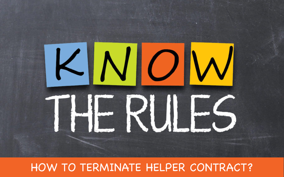 How to Terminate Helper Contract?