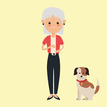 One Working Lady + 1 Dog