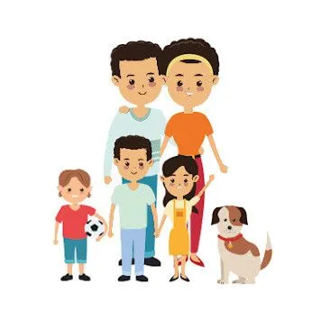 European family looking for helper